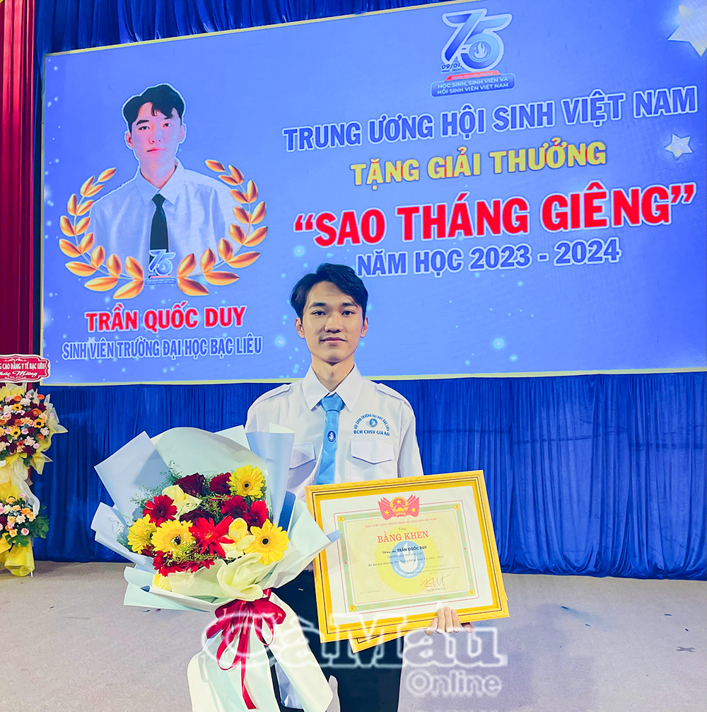 TỰ HÀO SINH VIÊN ĐẠI HỌC BẠC LIÊU NHẬN HỌC BỔNG "VỮNG TƯƠNG LAI" ĐỢT 1, NĂM HỌC 2024-2025